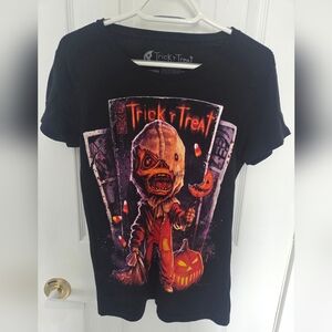 Fright Rags Horror Trick r Treat Sam Tshirt Women's XS